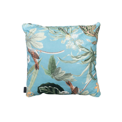 Dekorative Kissen Paspel ca.50x50 cm Outdoor+ Gras -Aqua