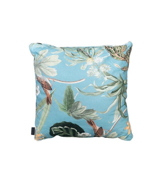 Dekorative Kissen Paspel ca.50x50 cm Outdoor+ Gras -Aqua