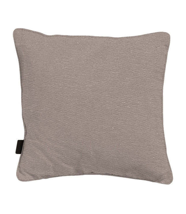 Sierkussen paspel ca.60x60cm Panama jute