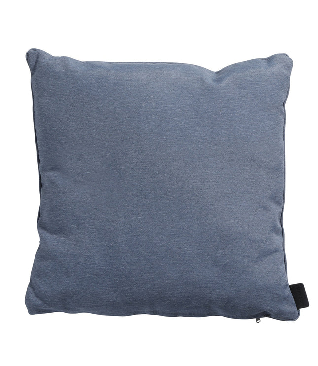 Sierkussen paspel ca.60x60cm Panama safier blue