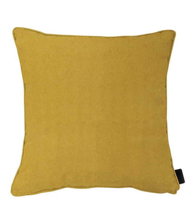 Dekorative Kissen Paspel ca.60x60 cm Panama Senf