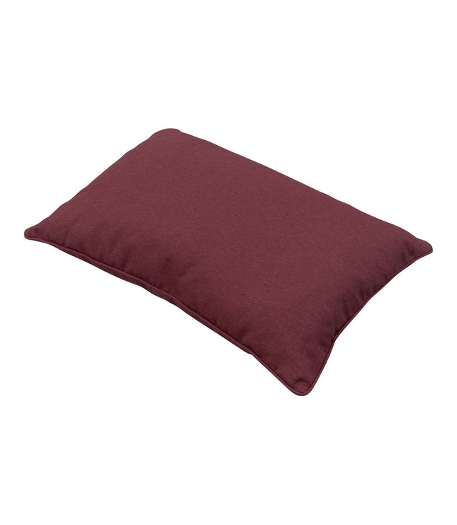 Dekorative Kissen Paspel ca.40x60 cm Panama Bordeaux