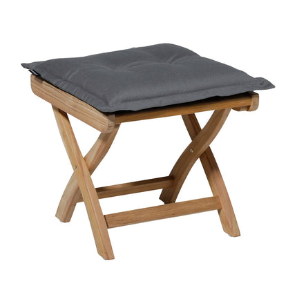 Sitzen universell ca.50x50 cm Rippengrau