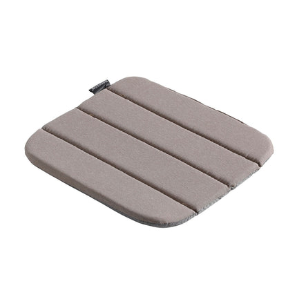 Modernes Esskissen ca. 40x40 cm Panama Taupe