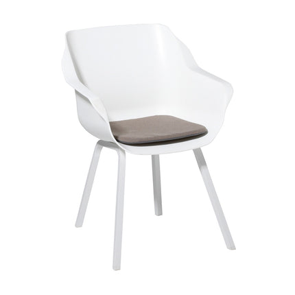 Modern dining kussen ca.40x40cm Outdoor Manchester taupe