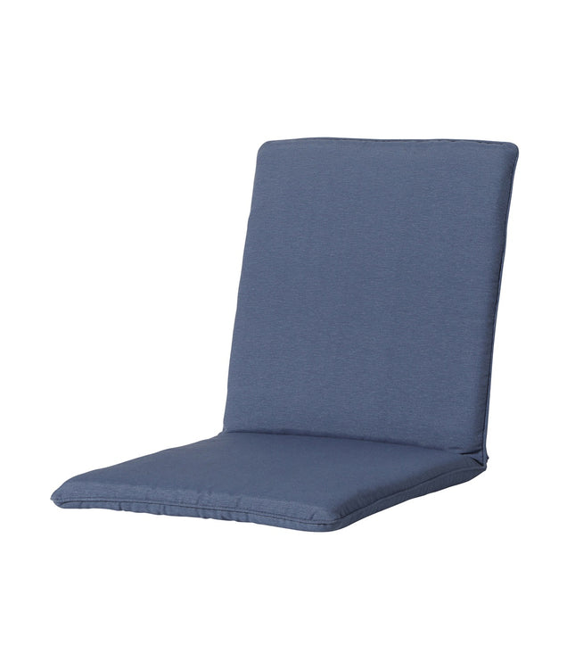 Stapelstuhlkissen ca. 97x49cm Panama Safier Blau