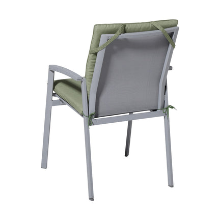 Stack Stuhl Kissen ca.97x49cm Panama Salbei