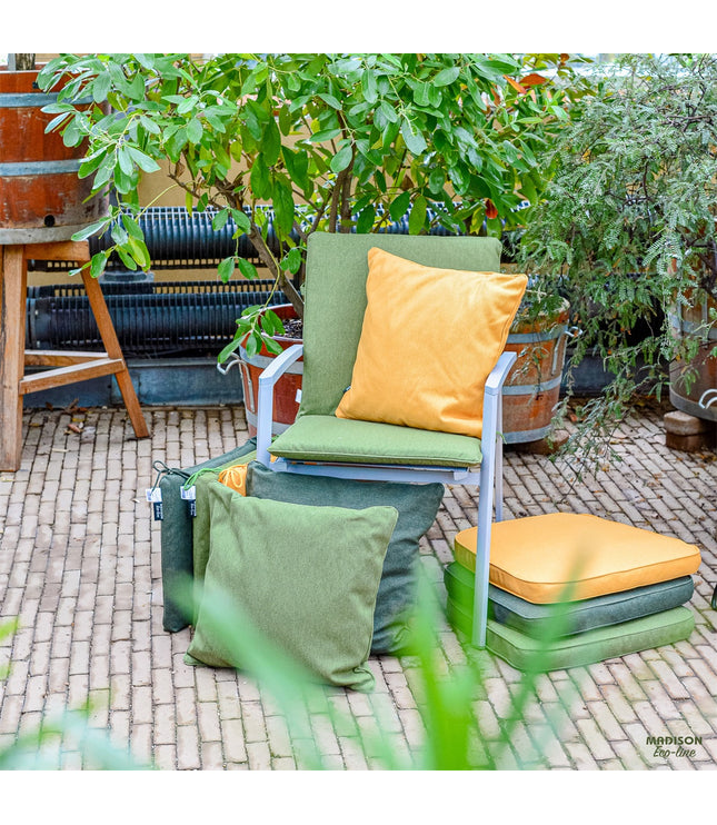 Stack Stuhl Cushion ca.97x49cm Moos Green Canvas Eco+