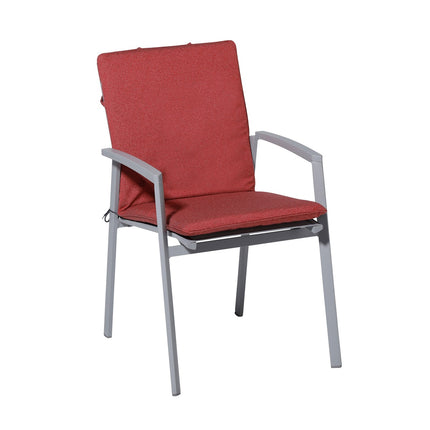 Stack Stuhl Kissen ca.97x49cm Outdoor Manchester Rot