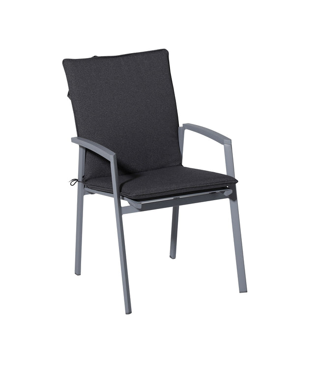 Stapelstuhlkissen ca.97x49cm Outdoor Manchester Grey