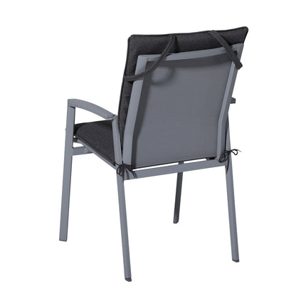 Stapelstuhlkissen ca.97x49cm Outdoor Manchester Grey