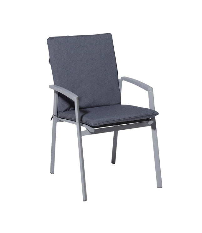Stack Stuhl Kissen ca.97x49cm Outdoor Manchester Denim Grey