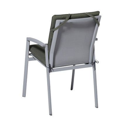 Stack Stuhl Kissen ca.97x49cm Outdoor Manchester Green