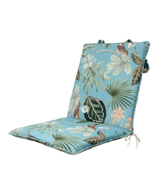 Stapelstuhlkissen ca. 97x49cm Outdoor+ Gras -Aqua