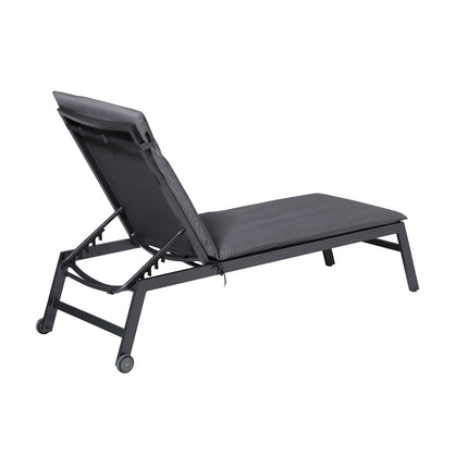 Sonnenbettkissen ca.190x60 cm Outdoor Oxford Grey