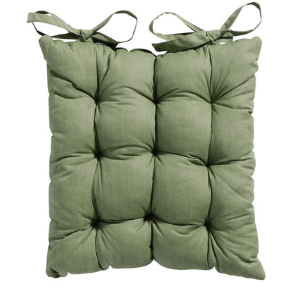 Toskana -Kissen ca. 46x46cm Basic Green