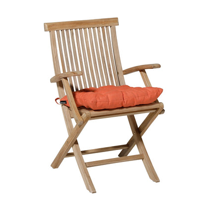 Toskana -Kissen ca. 46x46cm Panama Flame Orange
