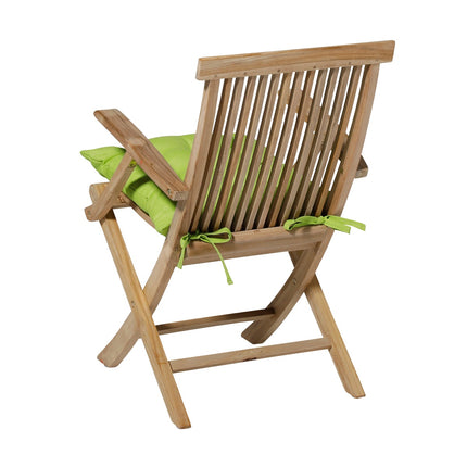 Toskana -Kissen ca. 46x46cm Panama Lime