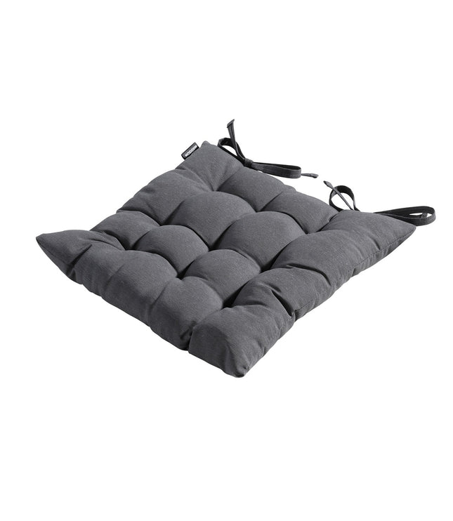 Toskana -Kissen ca. 46x46cm Panama Gray