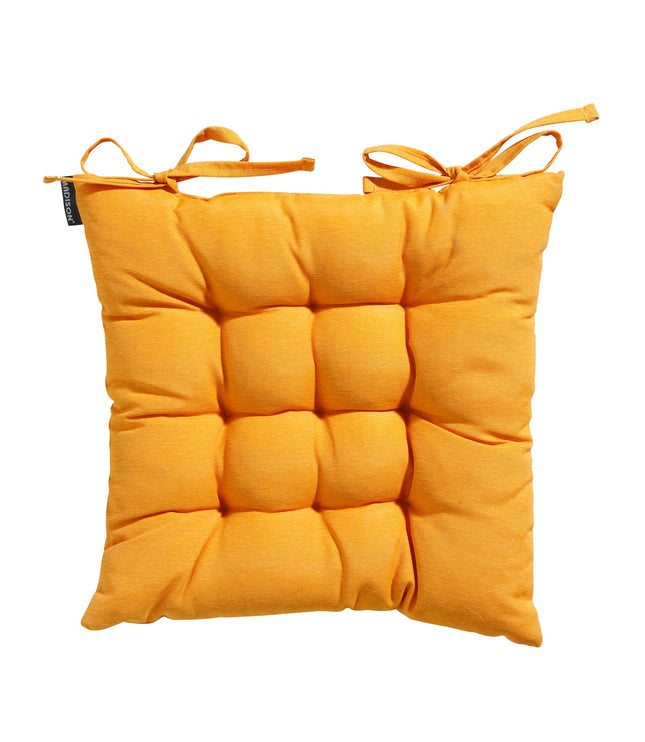 Toskana -Kissen ca. 46x46cm Panama Goldener Glühen