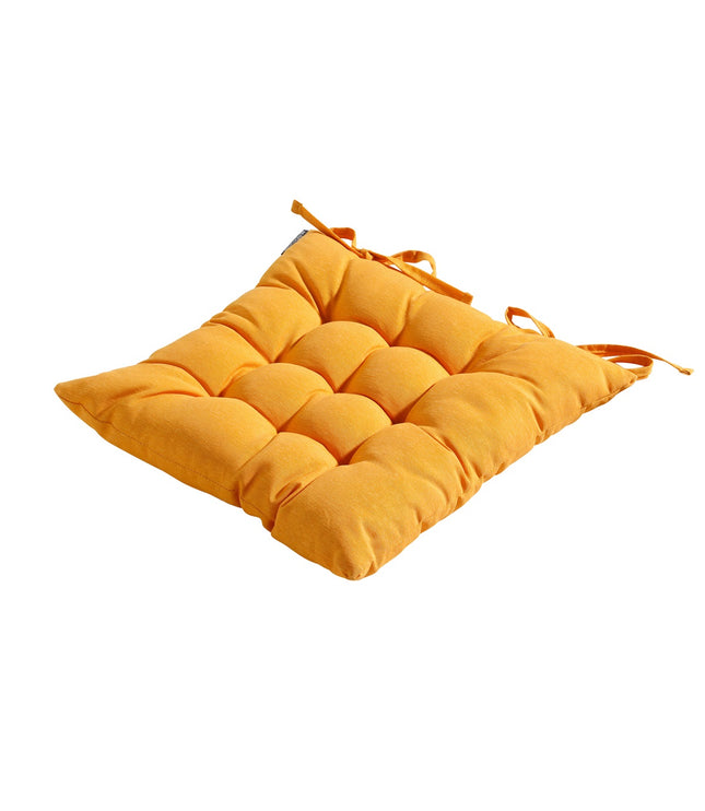 Toskana -Kissen ca. 46x46cm Panama Goldener Glühen