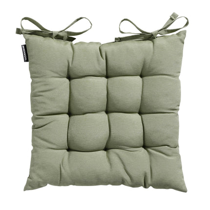 Toskana -Kissen ca. 46x46cm Panama Salbei