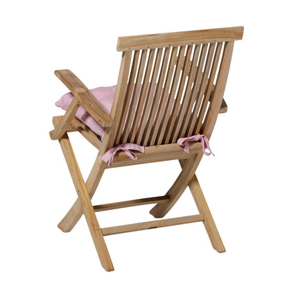 Toskana -Kissen ca. 46x46cm Panama Soft Pink