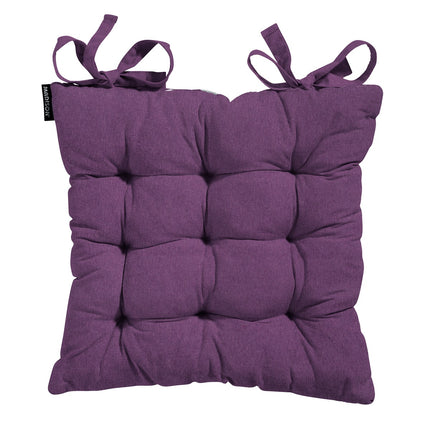 Toskana -Kissen ca. 46x46cm Panama Purple