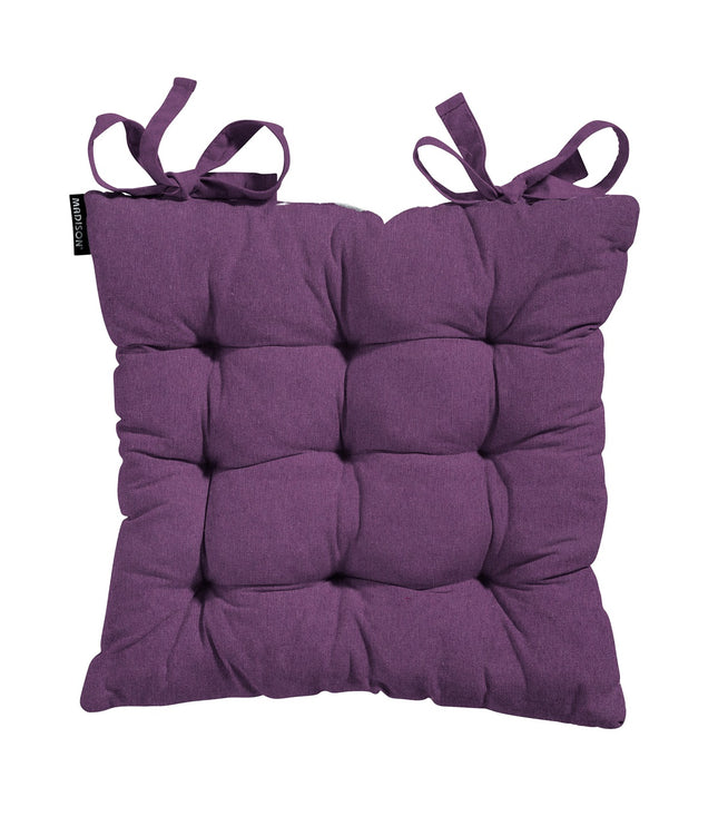 Toskana -Kissen ca. 46x46cm Panama Purple