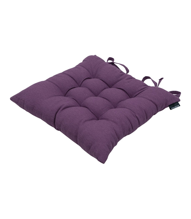 Toskana -Kissen ca. 46x46cm Panama Purple