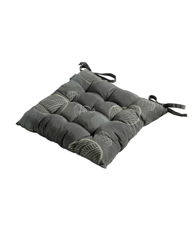 Toskana -Kissen ca. 46 x 46 cm Kreisgrün