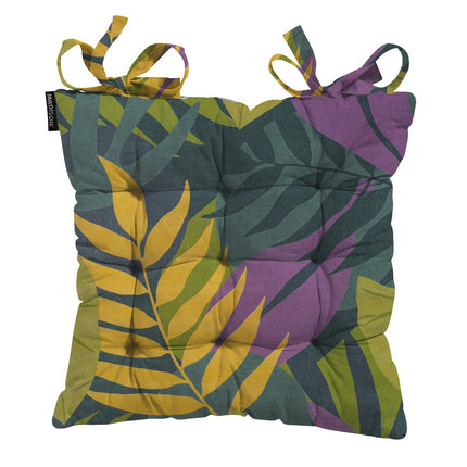 Toskana -Kissen ca. 46 x 46 cm grün