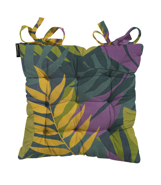 Toskana -Kissen ca. 46 x 46 cm grün