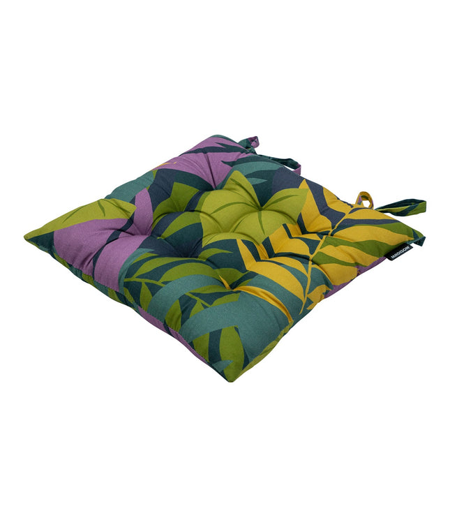 Toskana -Kissen ca. 46 x 46 cm grün