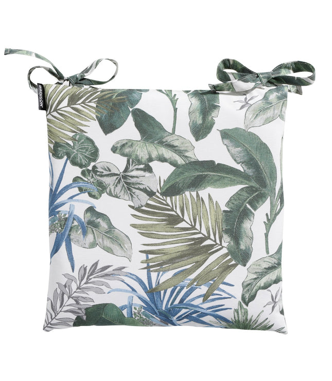 Toskana -Kissen ca. 46x46cm Outdoor Blau