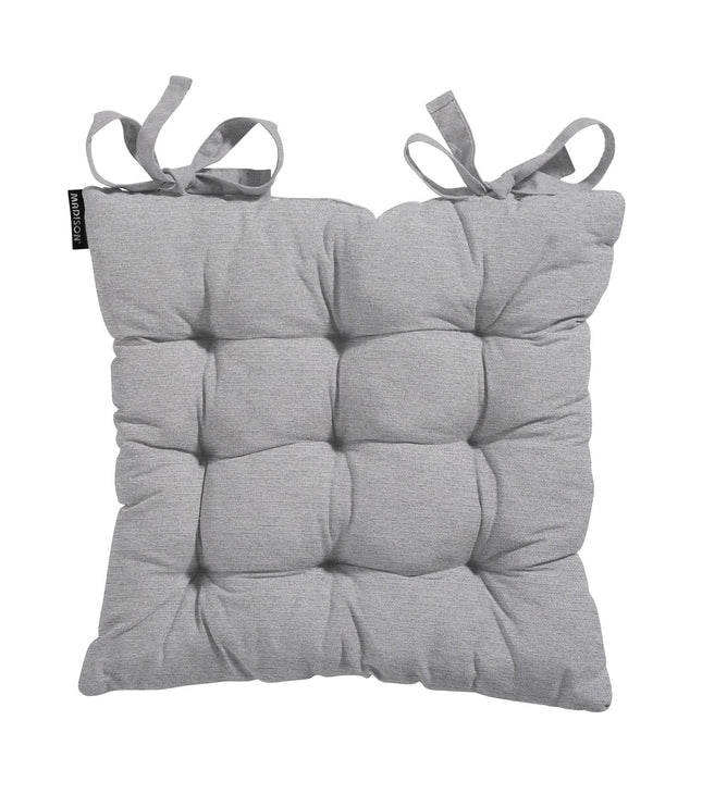 Toskana -Kissen ca. 46x46cm Outdoor Wraigs grau