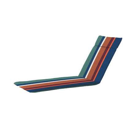 Sunlounger ca.190x60cm FR + WR Stripe blue