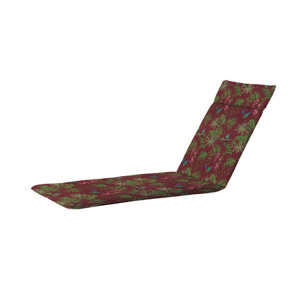 Sunloungger ca.190x60 cm FR + WR Celeste Rot