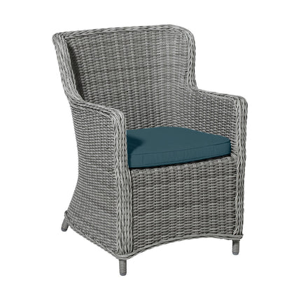 Wicker universeel ca.48x48cm Sea blue canvas eco+