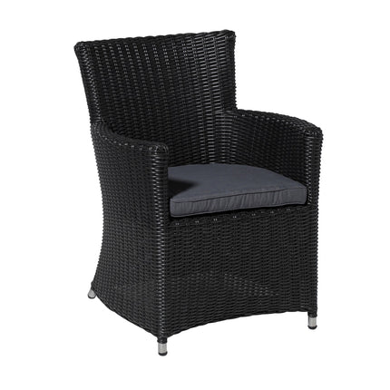 Wicker york ca.48x48cm Panama grey