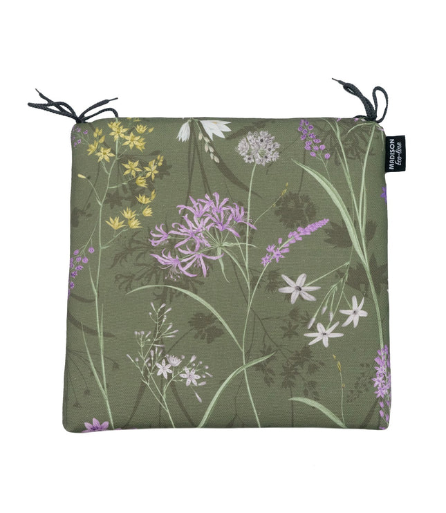 Zitje universeel rits ca.40x40cm Donna green canvas eco+