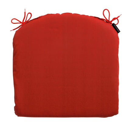 Sitzkissen ca. 46x48cm Basic Red