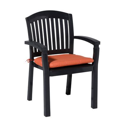 Sitzkissen ca. 46x48cm Panama Flame Orange