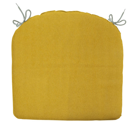 Sitzkissen ca. 46x48cm Panama Senf