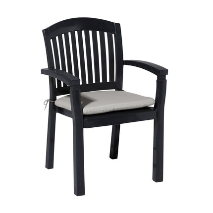 Sitzkissen ca. 46x48cm Panama -Leinen