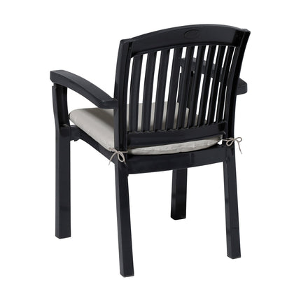 Sitzkissen ca. 46x48cm Panama -Leinen