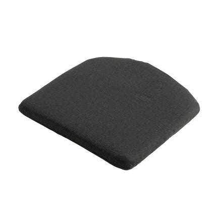 Sitzkissen ca. 46x48cm Rippe schwarz