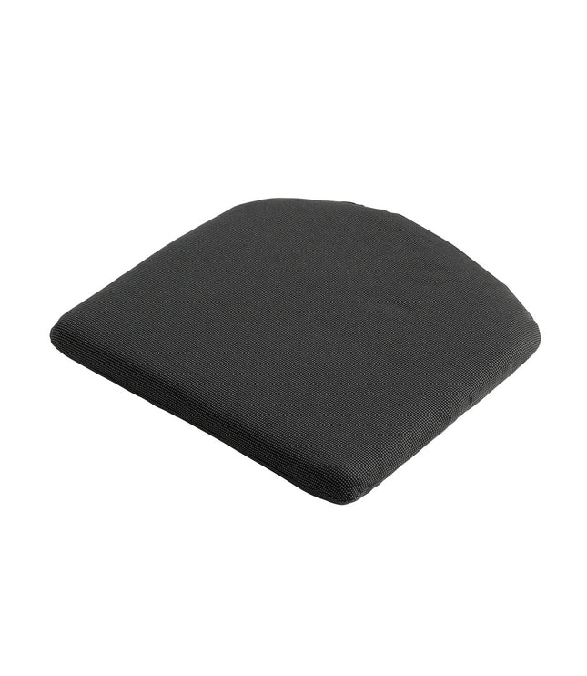 Sitzkissen ca. 46x48cm Rippe schwarz