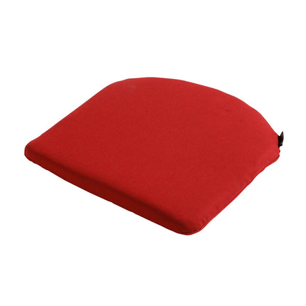 Sitzkissen ca. 46x48cm Rippe rot