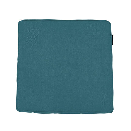 Luxe zitkussen ca.40x40cm Sea blue canvas eco+